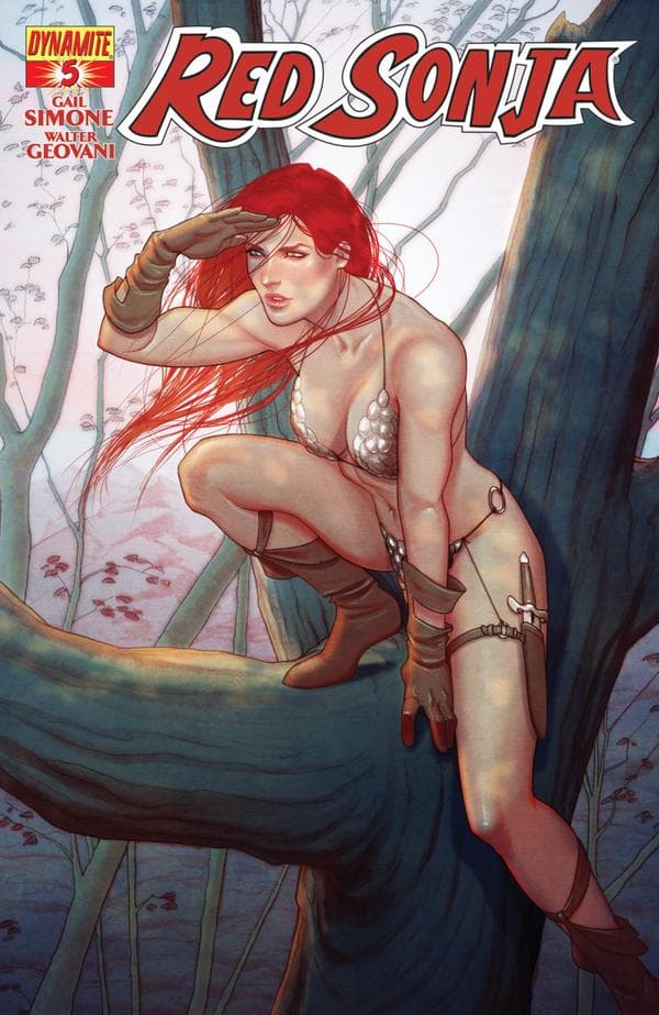 Red Sonja #5 cover