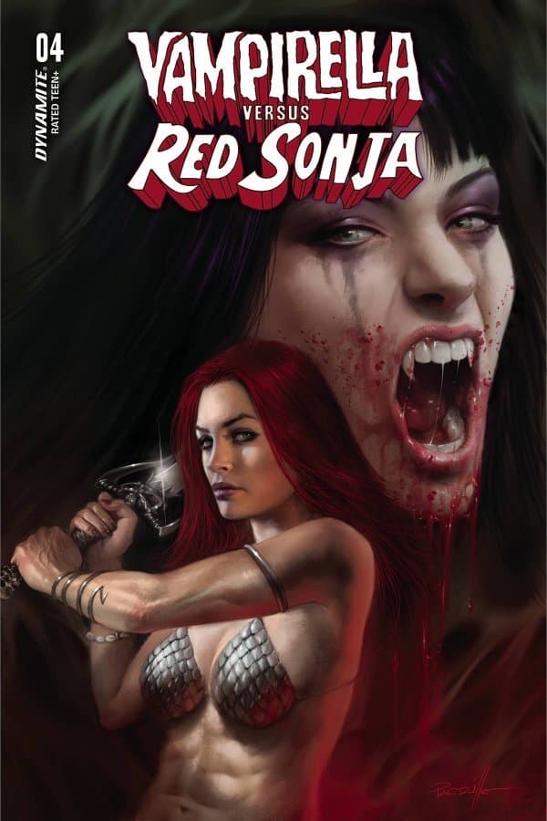 Vampirella versus Red Sonja #4 cover