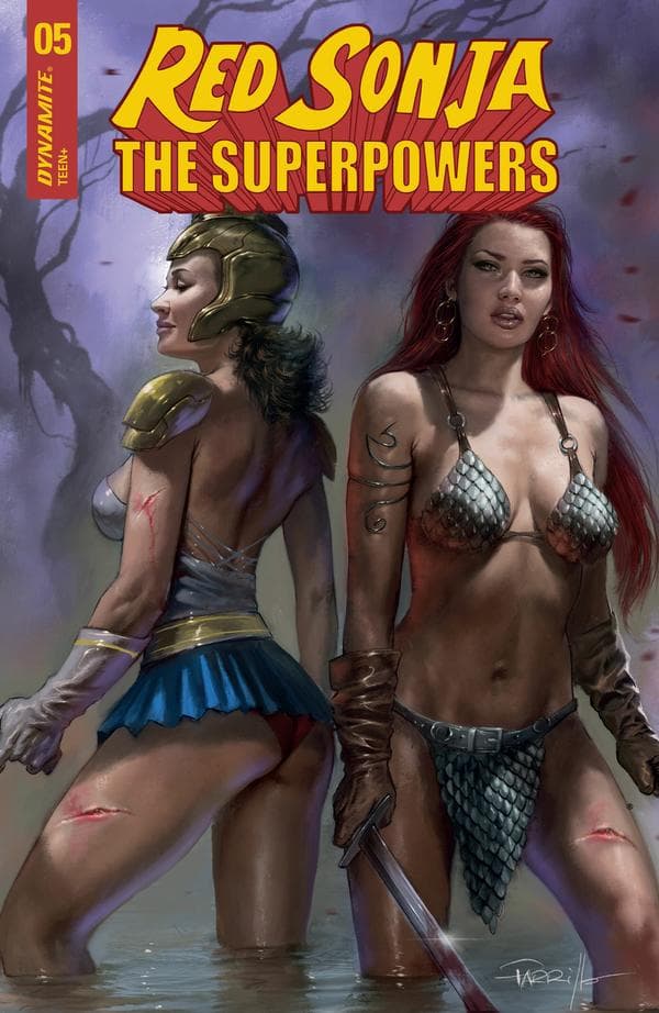 Red Sonja: The Superpowers #5 cover