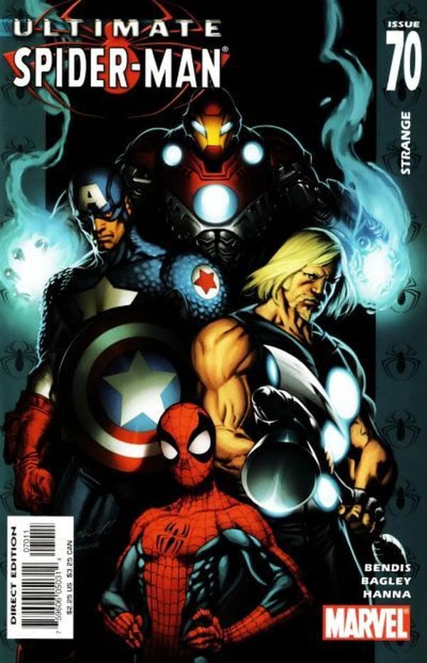 Ultimate Spider-Man #70 cover