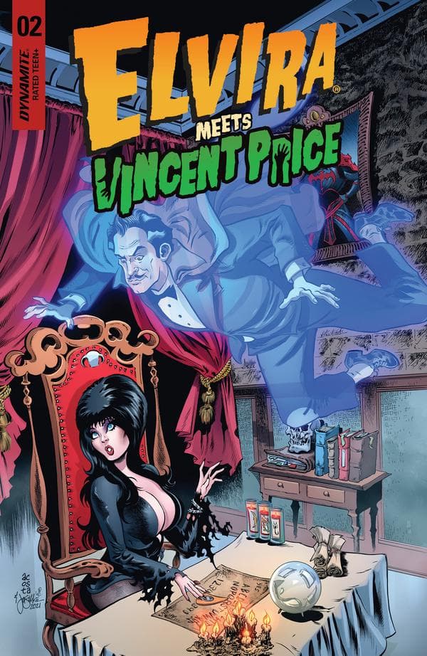 Elvira Meets Vincent Price #2 cover