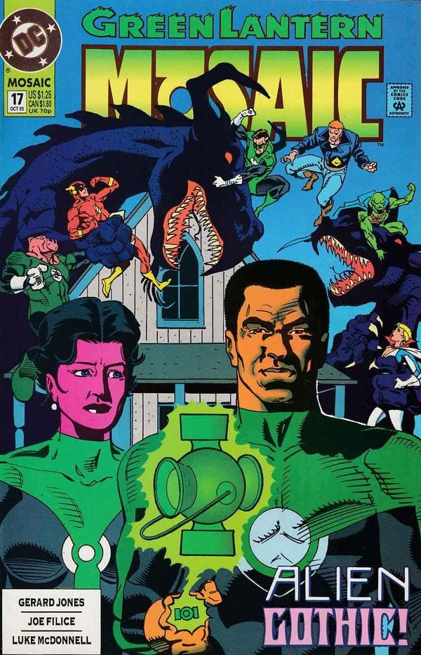 Green Lantern: Mosaic #17 cover