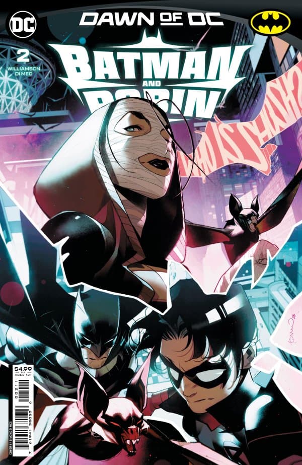 Batman and Robin #2 cover