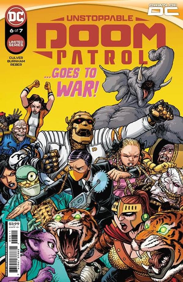 Unstoppable Doom Patrol #6 cover