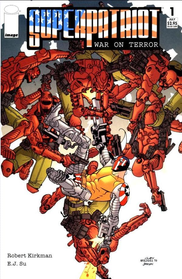 SuperPatriot: War on Terror #1 cover