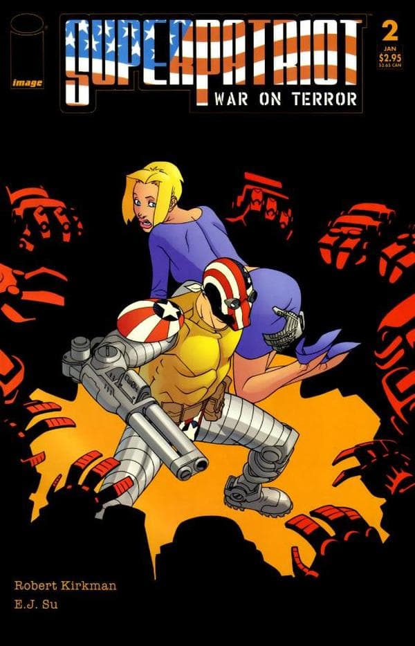 SuperPatriot: War on Terror #2 cover