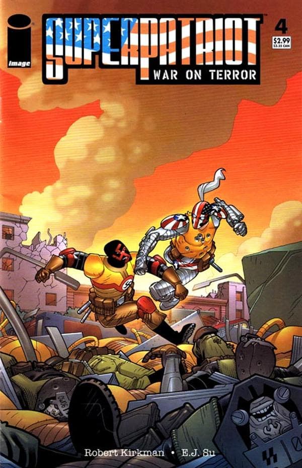 SuperPatriot: War on Terror #4 cover