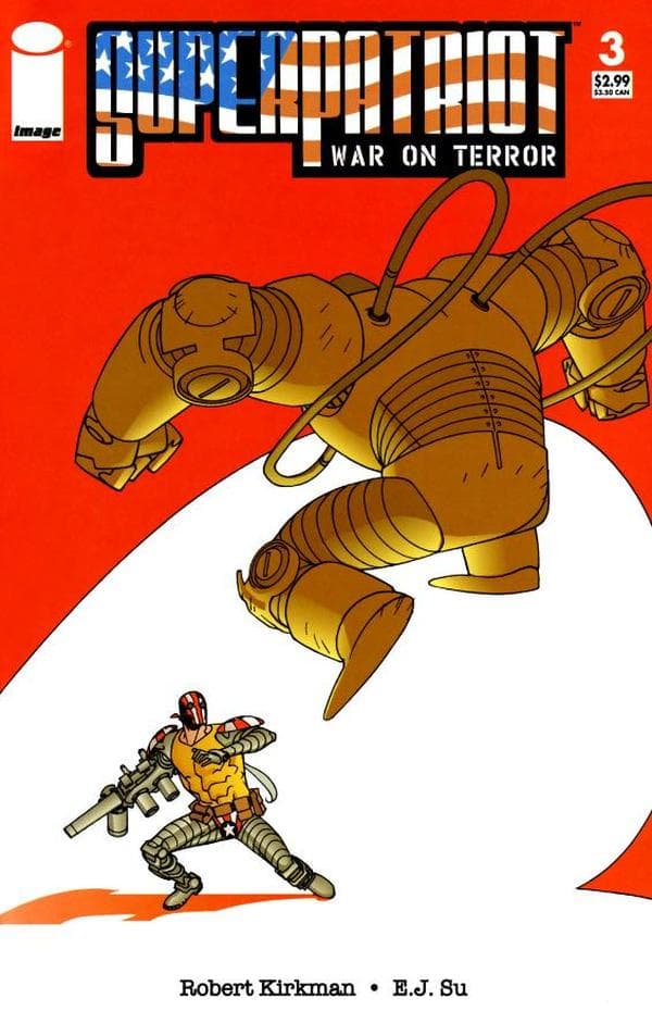 SuperPatriot: War on Terror #3 cover
