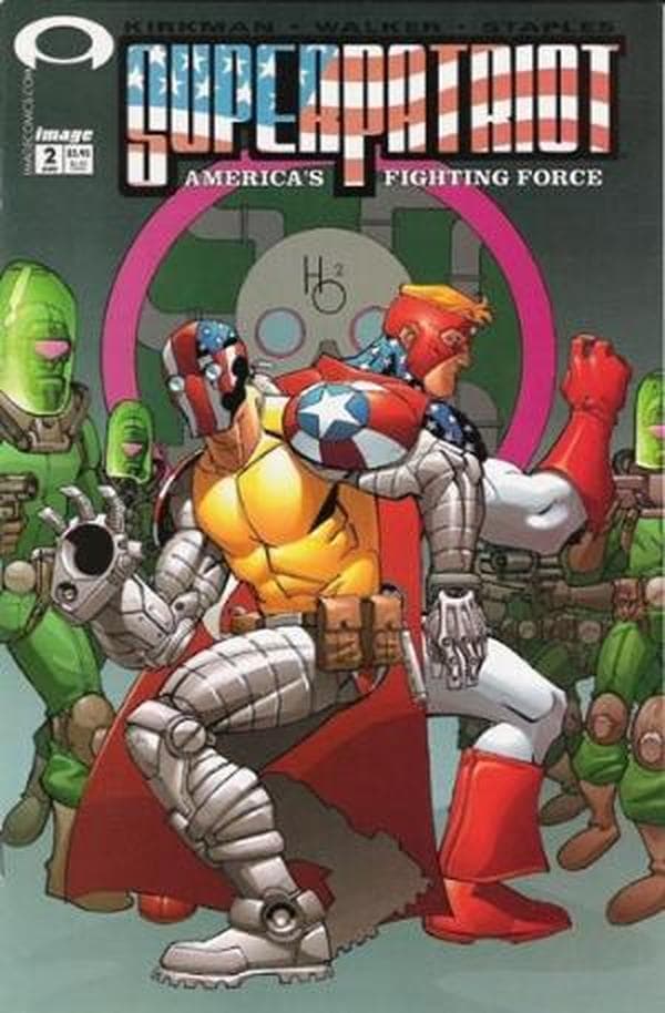 SuperPatriot: America's Fighting Force #2 cover