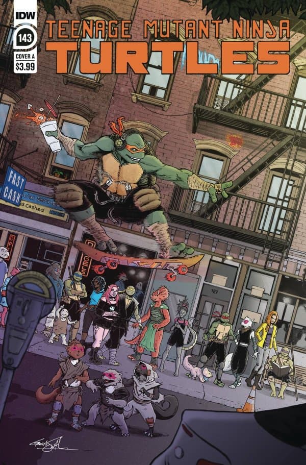 Teenage Mutant Ninja Turtles #143 cover