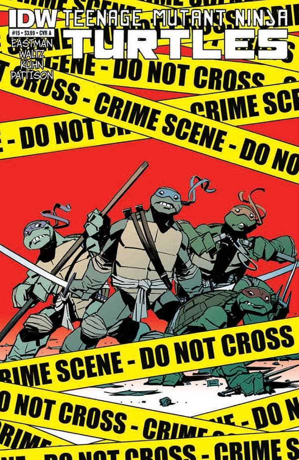 Teenage Mutant Ninja Turtles #15 cover