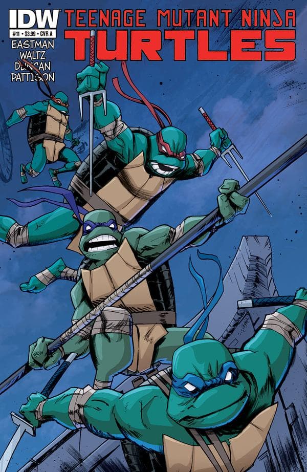 Teenage Mutant Ninja Turtles #11 cover
