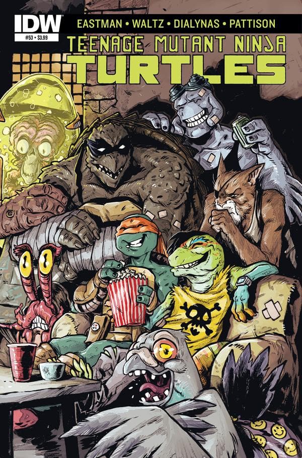 Teenage Mutant Ninja Turtles #53 cover