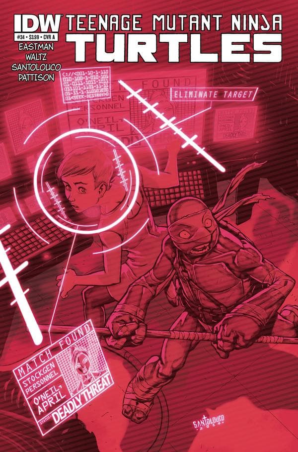 Teenage Mutant Ninja Turtles #34 cover