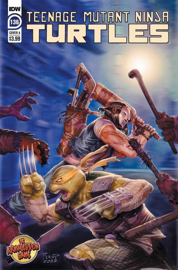 Teenage Mutant Ninja Turtles #136 cover