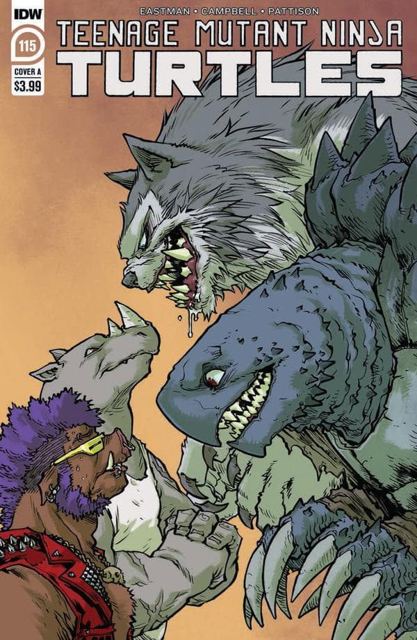 Teenage Mutant Ninja Turtles #115 cover