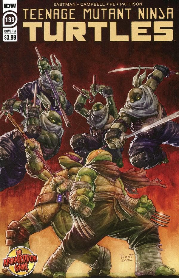 Teenage Mutant Ninja Turtles #133 cover