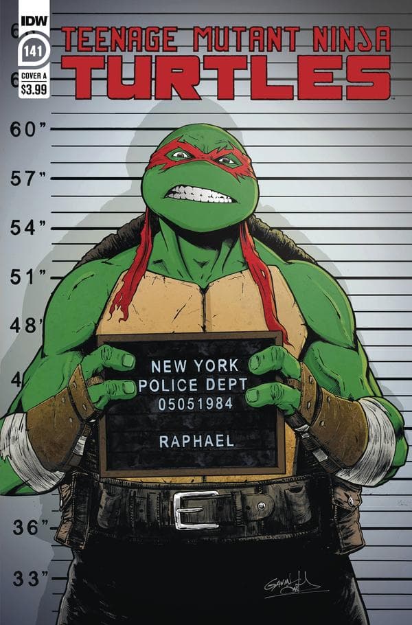 Teenage Mutant Ninja Turtles #141 cover