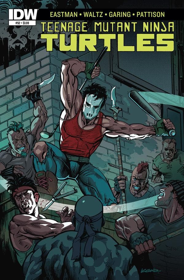 Teenage Mutant Ninja Turtles #52 cover