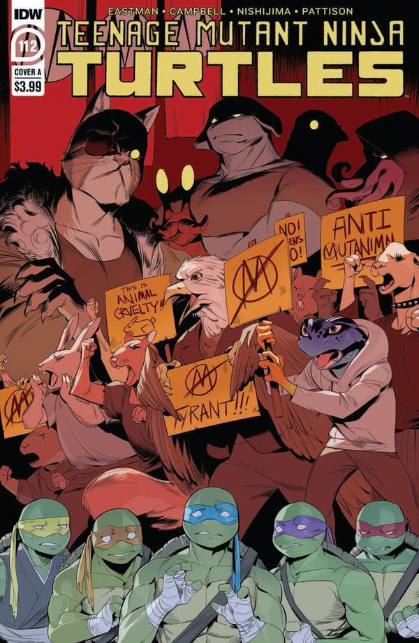 Teenage Mutant Ninja Turtles #112 cover