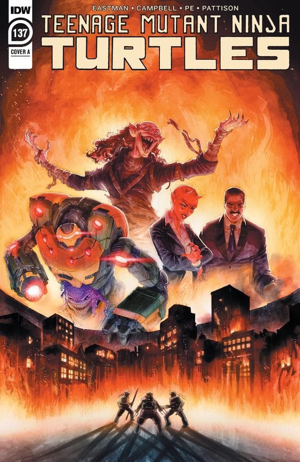 Teenage Mutant Ninja Turtles #137 cover
