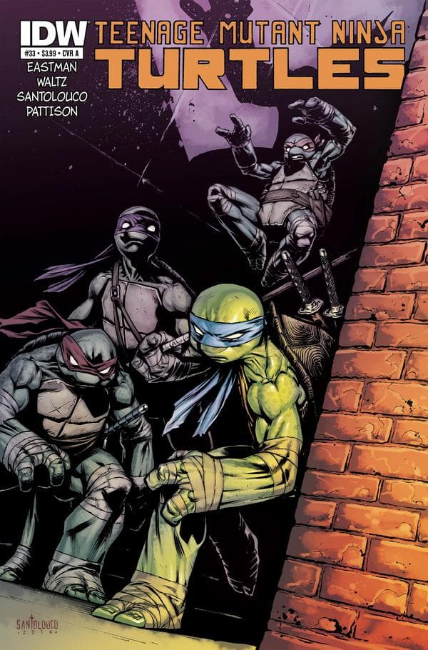 Teenage Mutant Ninja Turtles #33 cover