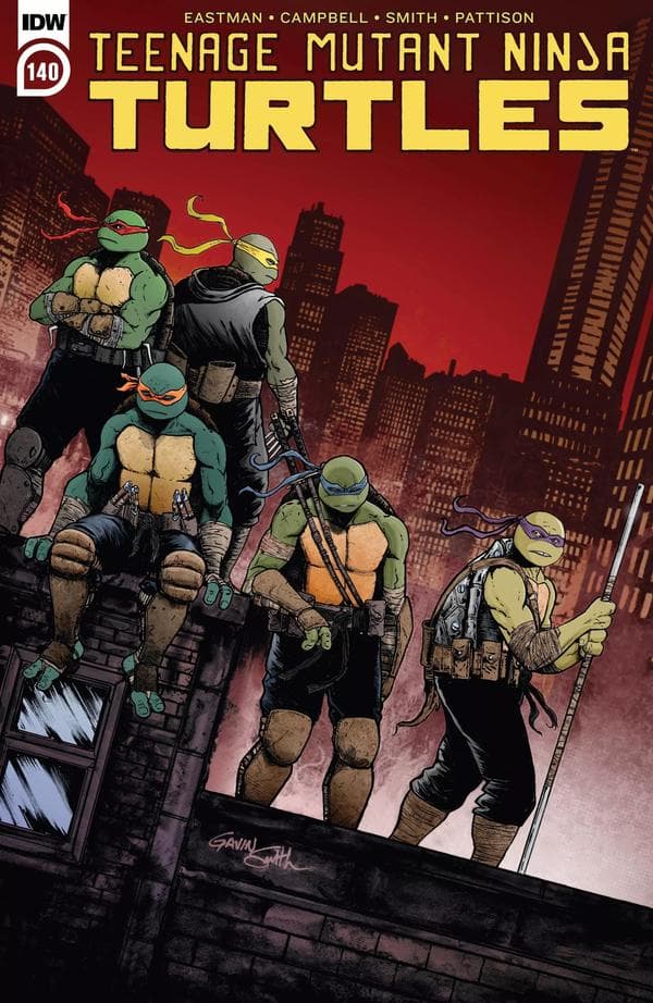 Teenage Mutant Ninja Turtles #140 cover