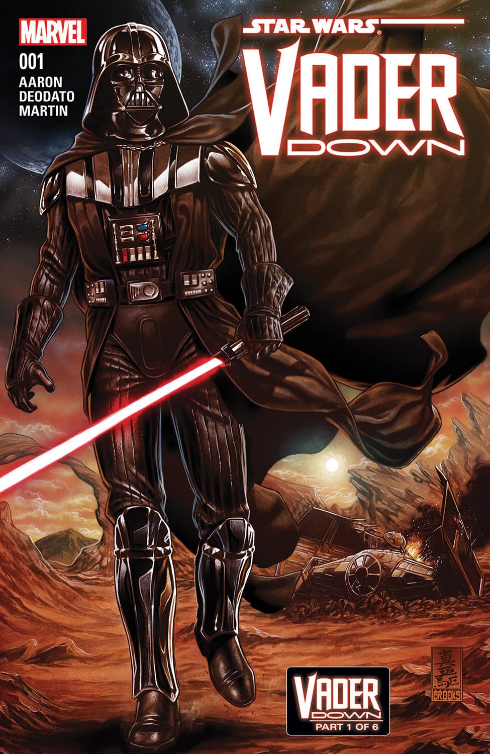Star Wars: Vader Down #1 cover