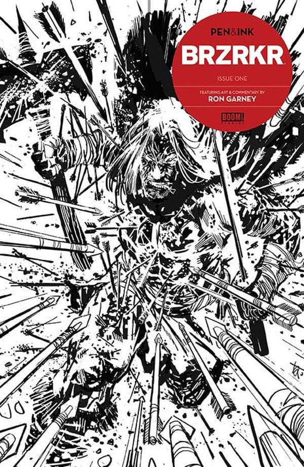 Brzrkr: Pen & Ink #1 cover