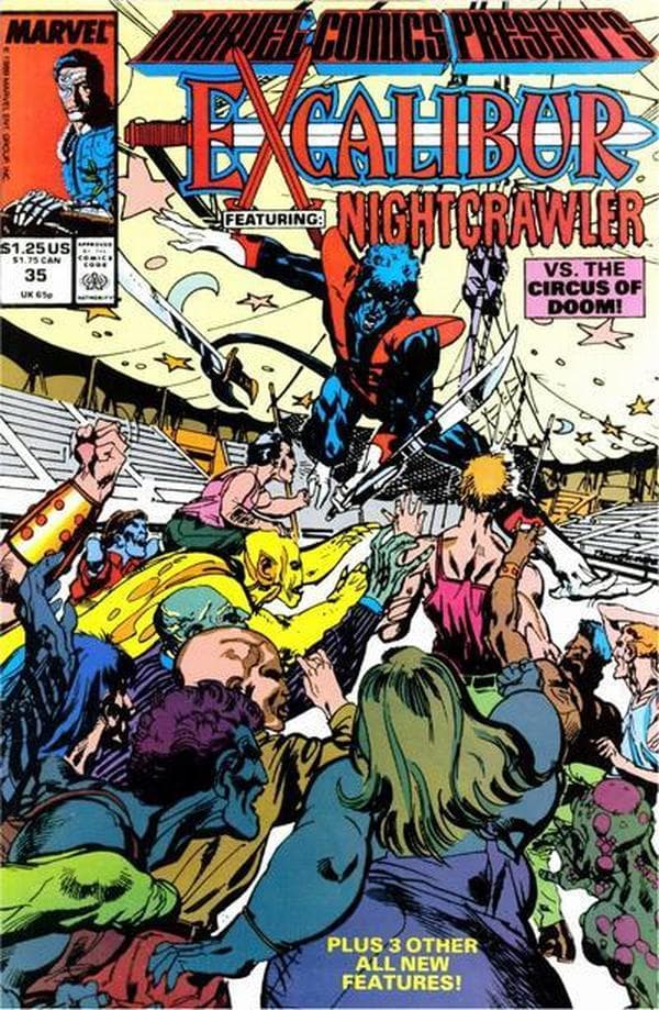 Marvel Comics Presents #35 cover