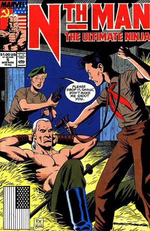 Nth Man the Ultimate Ninja #5 cover