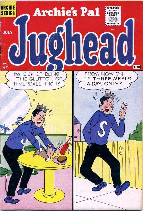 Archie's Pal Jughead #62 cover