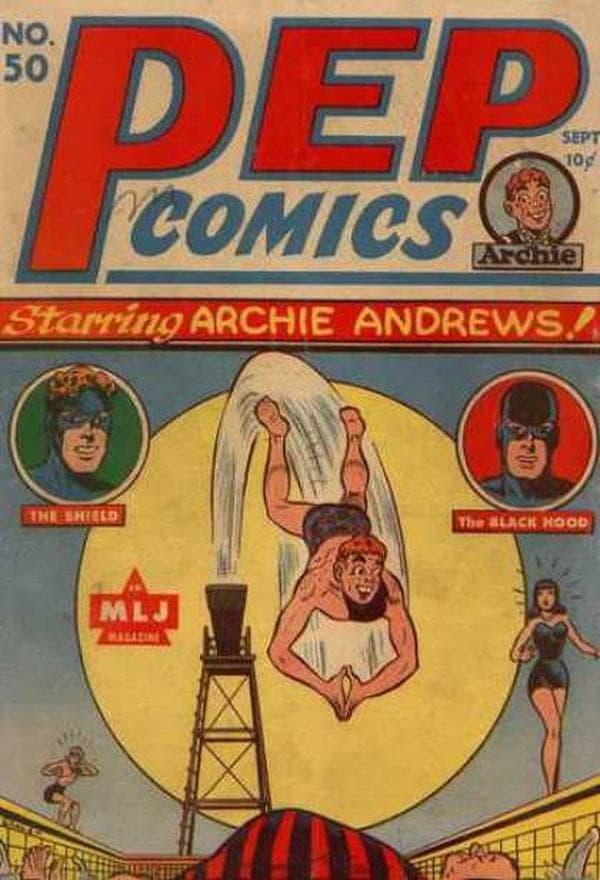 Pep Comics #50 cover