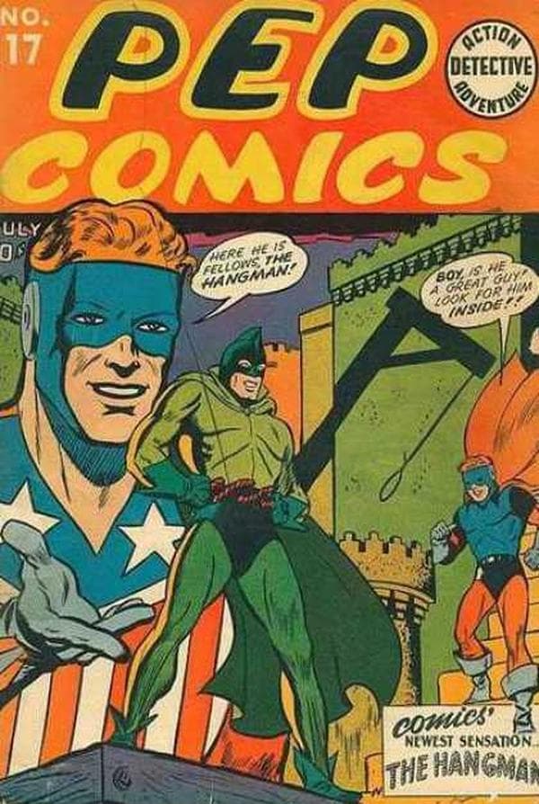 Pep Comics #17 cover