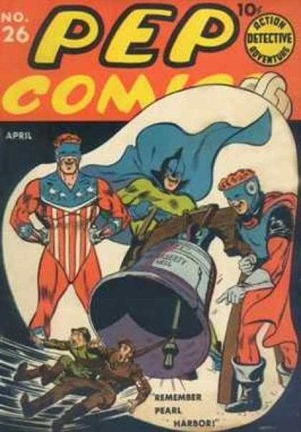 Pep Comics #26 cover
