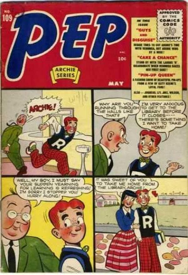Pep Comics #109 cover