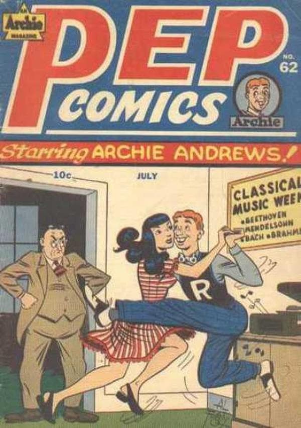 Pep Comics #62 cover