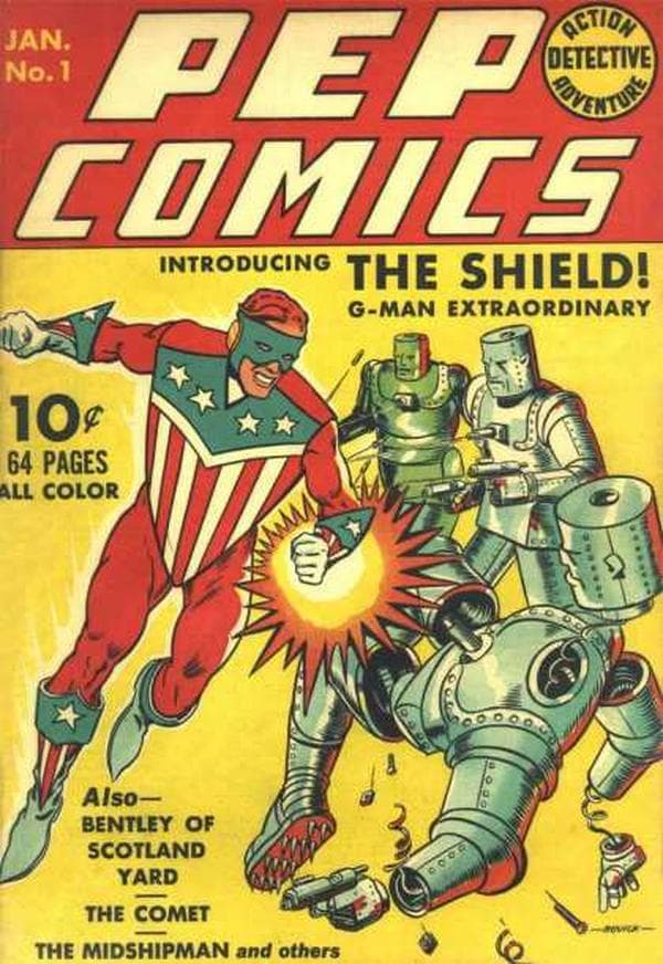 Pep Comics #1 cover