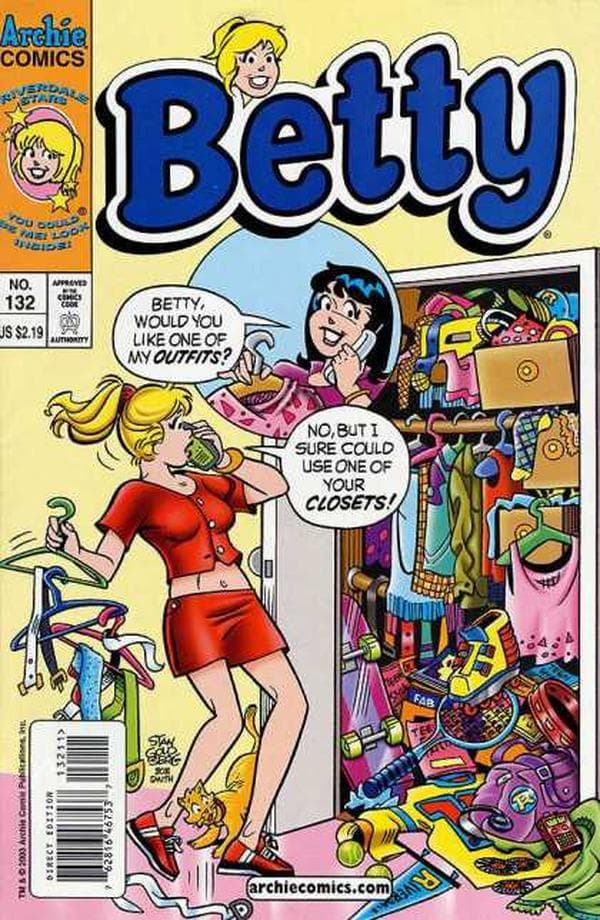 Betty #132 cover