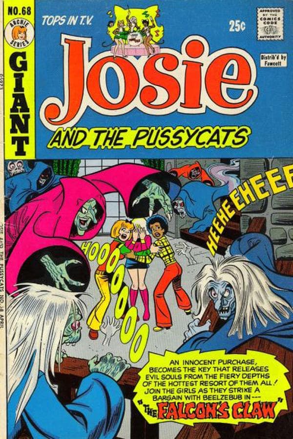 Josie and the Pussycats #68 cover