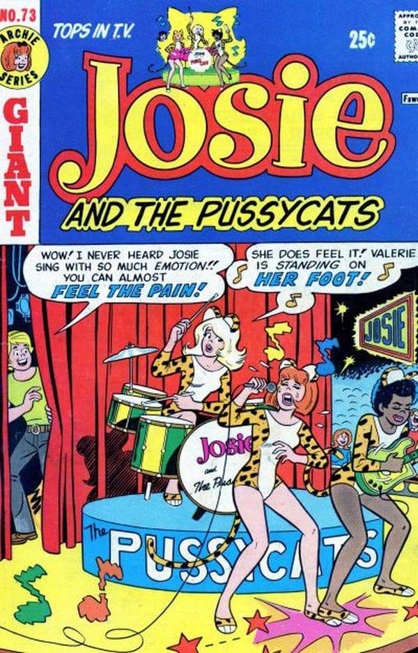 Josie and the Pussycats #73 cover