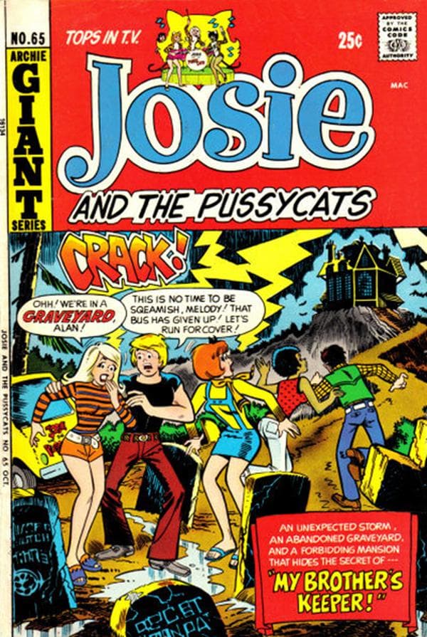 Josie and the Pussycats #65 cover