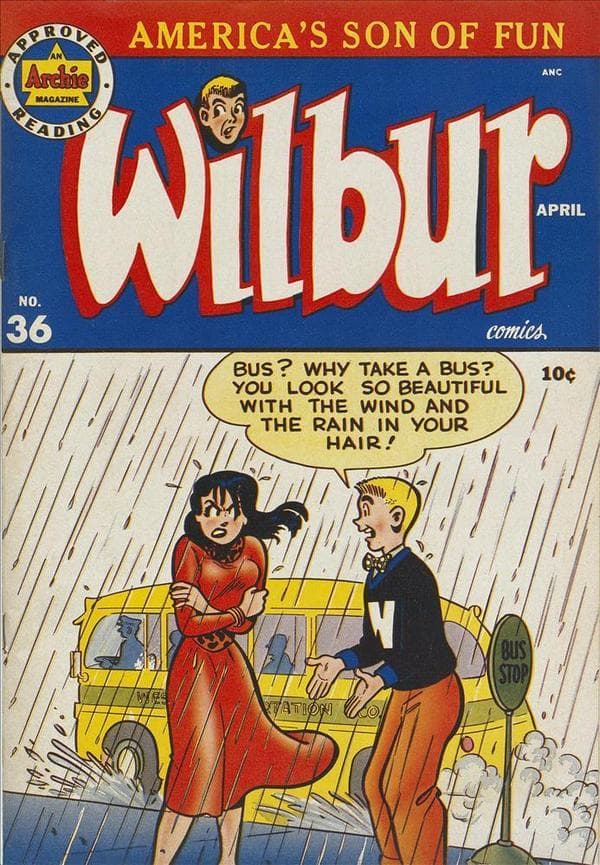 Wilbur Comics #36 cover