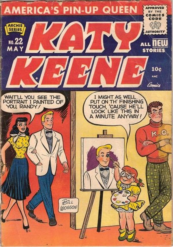 Katy Keene Comics #22 cover