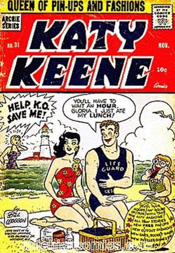 Katy Keene Comics #31 cover