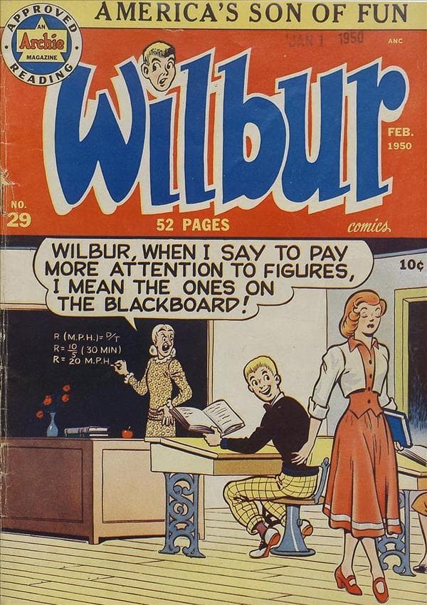 Wilbur Comics #29 cover