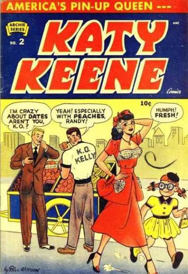Katy Keene Comics #2 cover