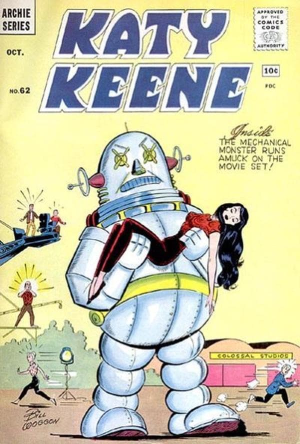 Katy Keene Comics #62 cover