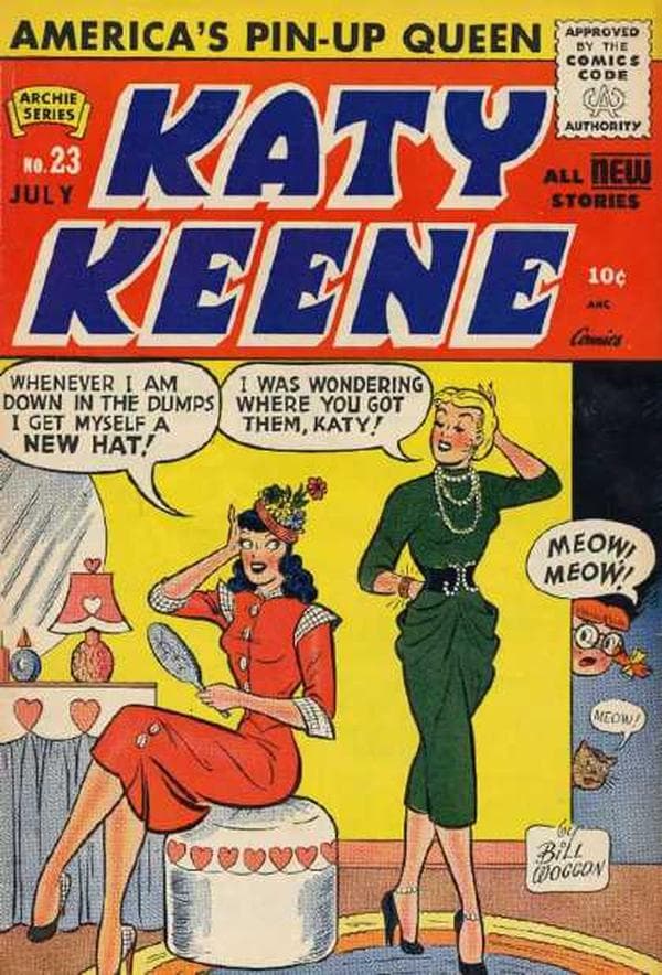 Katy Keene Comics #23 cover