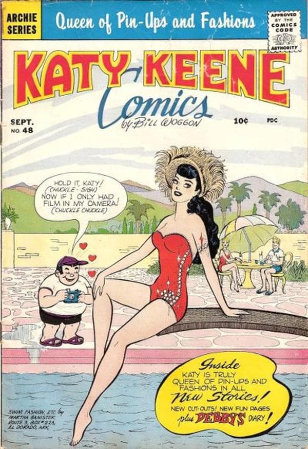 Katy Keene Comics #48 cover
